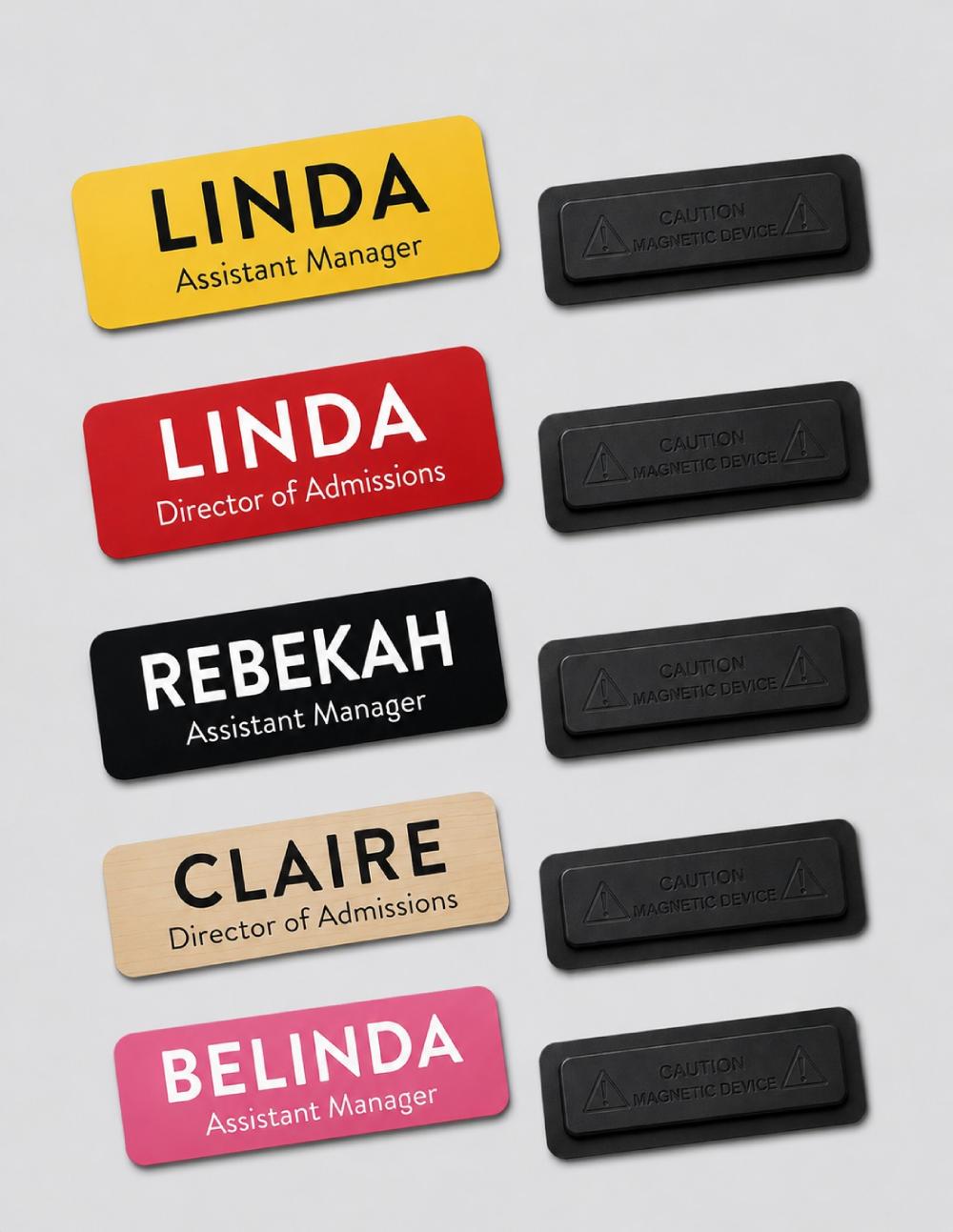 Acrylic Badges UV Printing