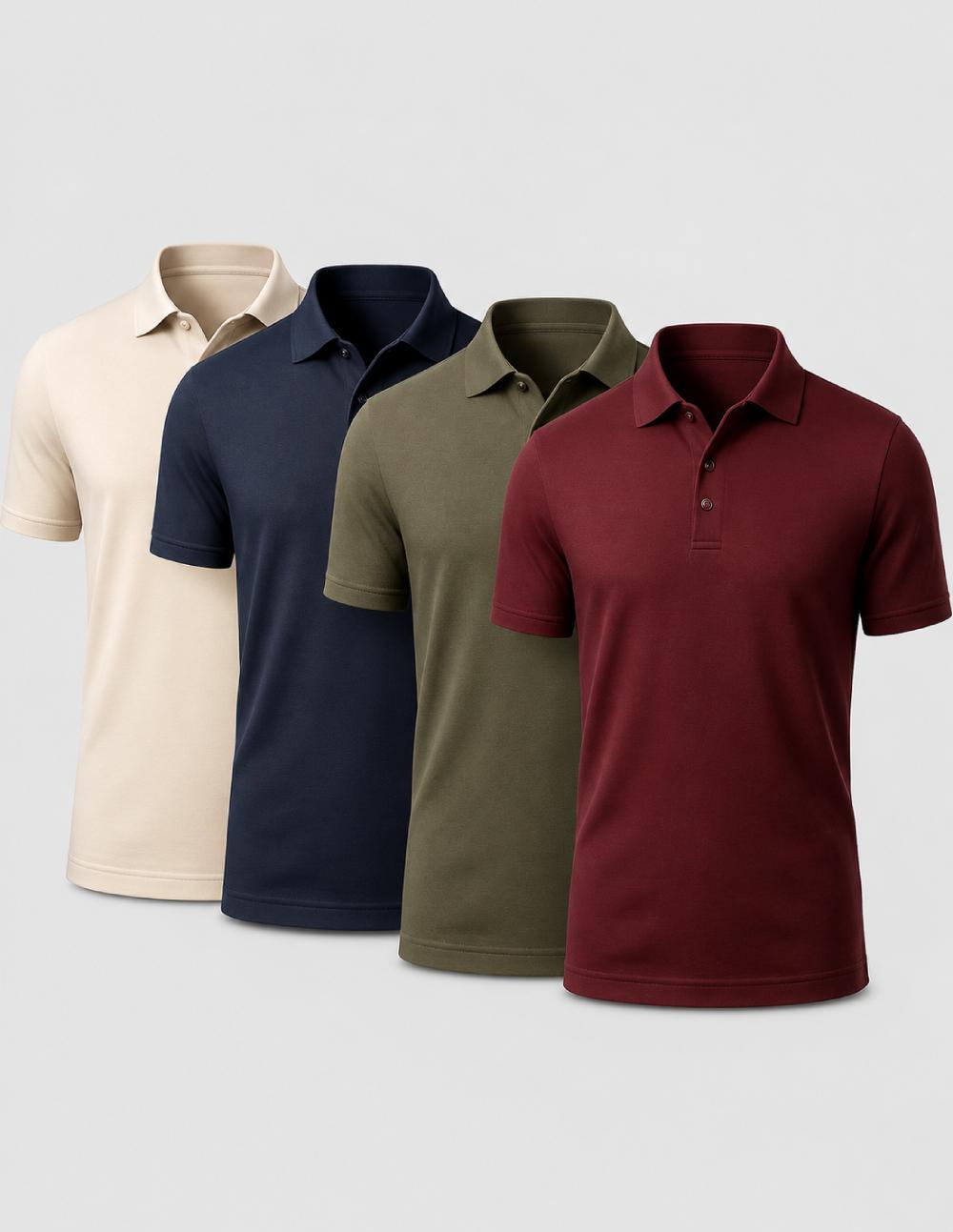 Collared Tshirt 100% Organic Tshirt