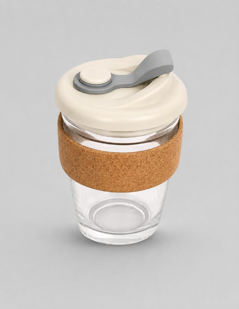 Cork Coffee Mug with Lid