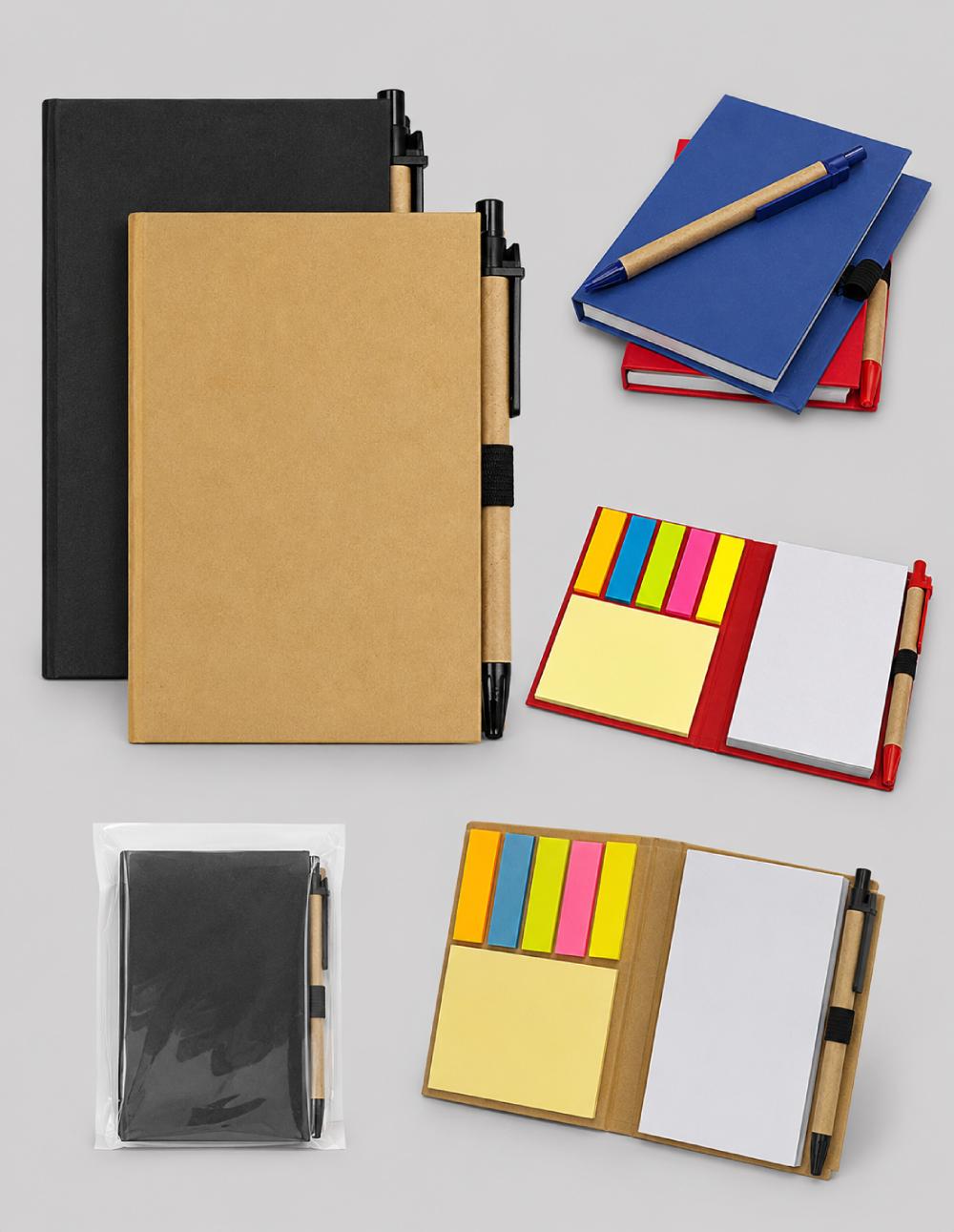 Eco Sticky Notepad With Pen 1