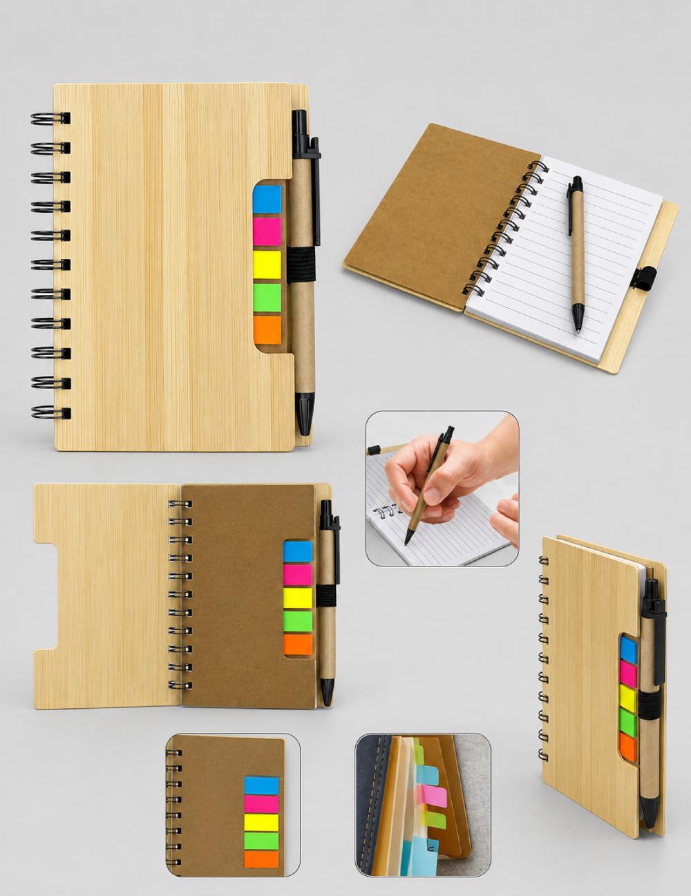 Eco Stikcy Notepad With Ball Pen 2