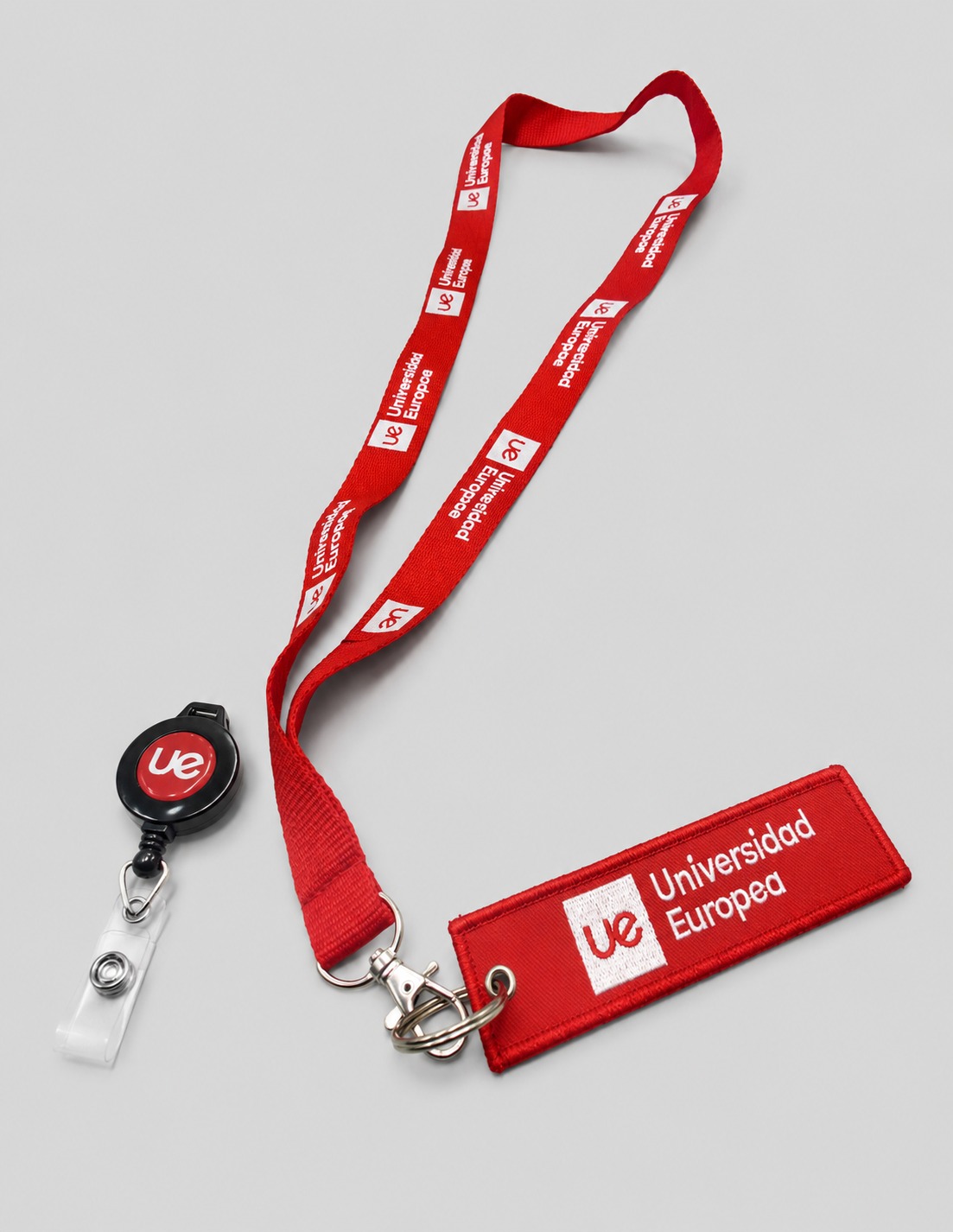 Embroidery Keychain with Lanyard