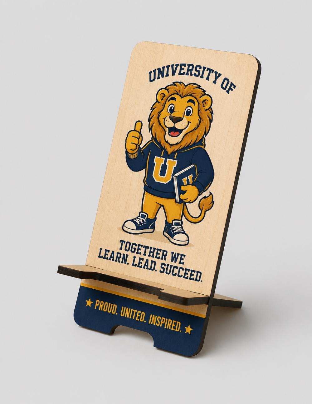 Mascot Wooden Stand